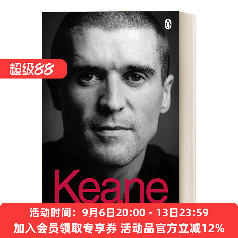 英文原版 Keane 前曼联队长罗伊·基恩自传 英超足球明星传记 英文版 进口英语原版书籍