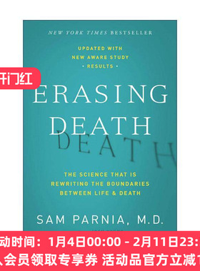 英文原版 Erasing Death 取消死亡 复苏科学以及死亡时的生理学 英文版 进口英语原版书籍