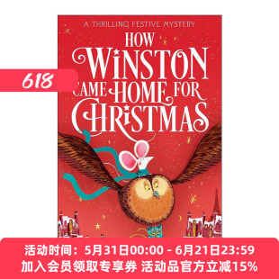 英文原版 How Winston Came Home for Christmas 大耳鼠温斯顿的圣诞归家路 儿童动作冒险章节桥梁书 英文版 进口英语原版书籍