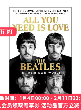 英文原版 All You Need Is Love 你所需要的只是爱 披头士乐队亲述 精装 英文版 进口英语原版书籍