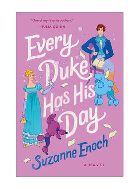 英文原版 Every Duke Has His Day 毒舌公爵遇上明媚交际花 古代言情小说 英文版 进口英语原版书籍