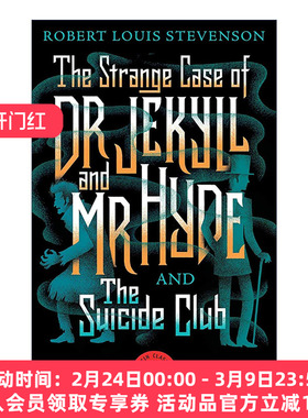 英文原版 The Strange Case of Dr Jekyll And Mr Hyde & the Suicide Club 化身博士与自杀俱乐部 史蒂文森 Puffin海雀儿童经典