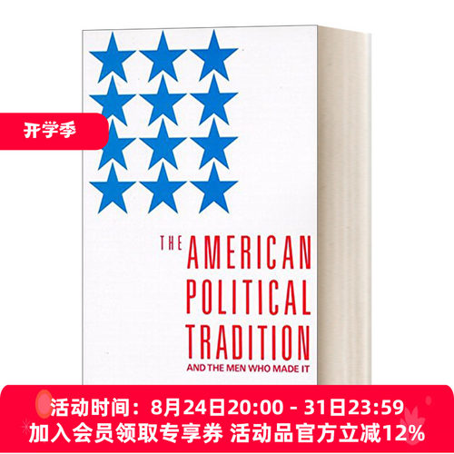 英文原版 The American Political Tradition 美国政治的传统及其缔造者 Richard Hofstadter 豆瓣高分 英文版 进口英语原版书籍