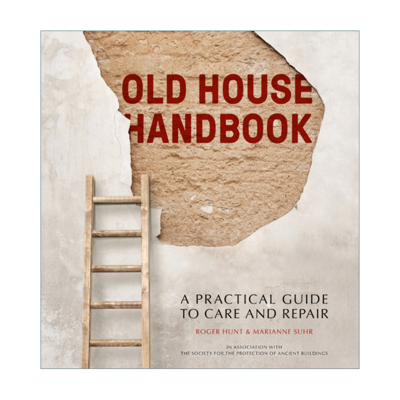 旧房屋手册 英文原版 Old House Handbook 修理保养旧房