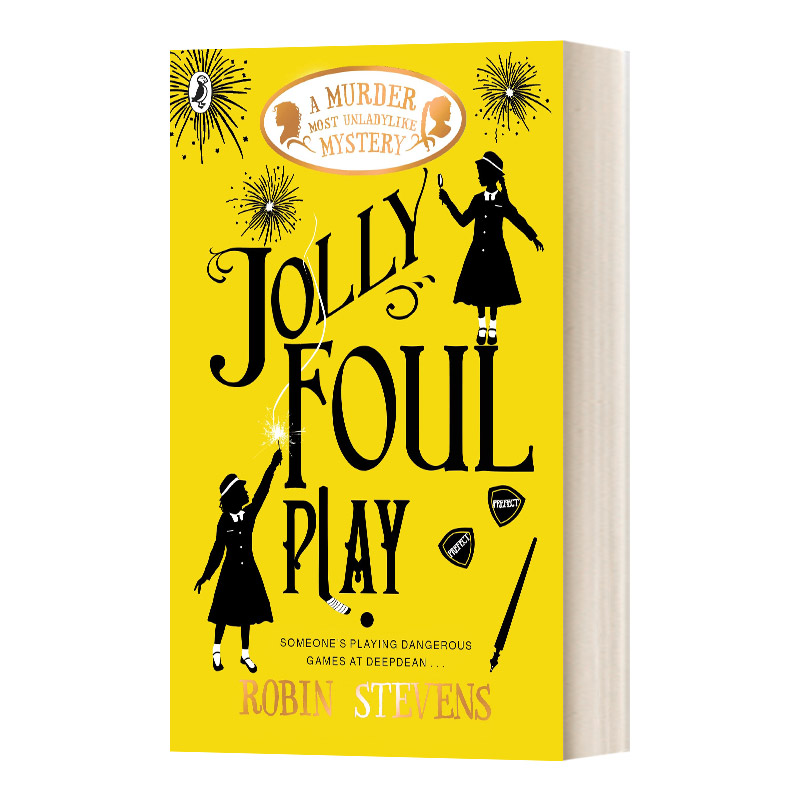 英文原版小说 Jolly Foul Play 最不淑女的谋杀4 快乐谋杀案 英文版 进口英语原版书籍 书籍/杂志/报纸 文学小说类原版书 原图主图