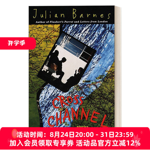 交错频道 英文原版 Cross Channel Vintage International 经典短篇小说 Julian Barnes 英文版 进口英语原版书籍