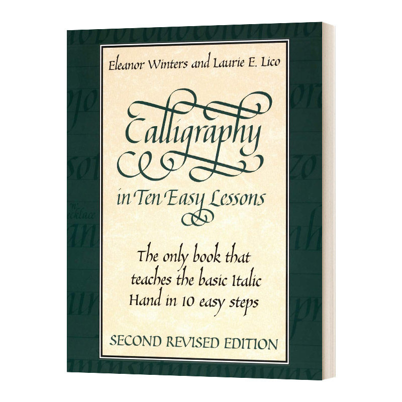 英文书法轻松学十讲 英文原版 Calligraphy in Ten Easy Lessons 英文版 进口英语原版书籍