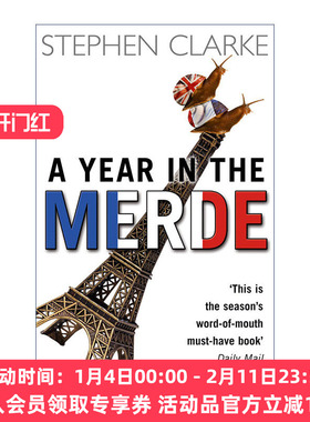 英文原版 A Year In The Merde 在法国的一年 斯蒂芬·克拉克 英文版 进口英语原版书籍