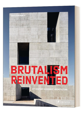 华研原版 英文原版 Brutalism Reinvented 再造粗野主义 21世纪现代主义建筑 精装 英文版 进口英语原版书籍