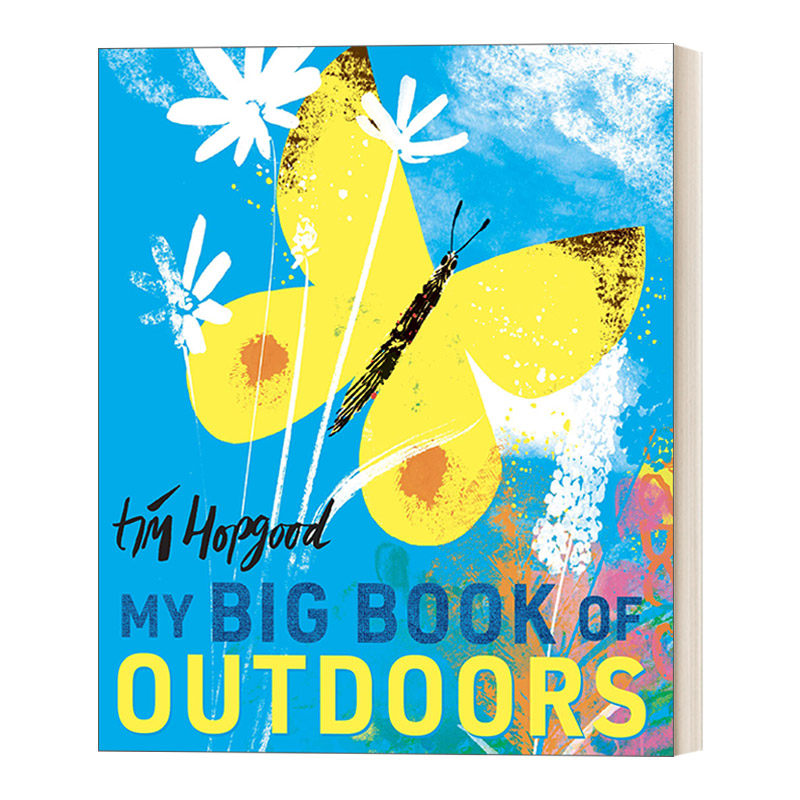 英文原版绘本 My Big Book of Outdoors我的户外活动大书 走出户外探索四季 关于大自然的书 儿童精装绘本 英文版进口英语原版书籍