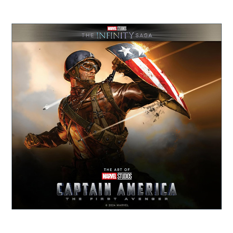 英文原版 Captain America The First Avenger The Art of the Movie 漫威影业无限传奇 美国队长复仇者先锋 精装 进口英语书籍