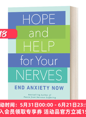英文原版 Hope And Help For Your Nerves 精神焦虑症的自救 Claire Weekes 英文版 进口英语原版书籍