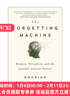 英文原版 The Forgetting Machine 遗忘机器 记忆 感知与珍妮弗·安妮斯顿神经元 Rodrigo Quian Quiroga 英文版 进口英语原版书籍