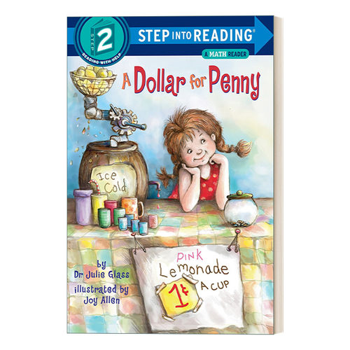 英文原版 Step into Reading 2 - A Dollar for Penny  Penny的一美元 兰登分级阅读2 英文版 进口英语原版书籍