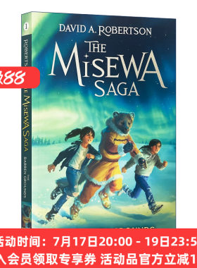 英文原版 The Misewa Saga 01 The Barren Grounds 米塞瓦传奇01 荒芜之地 儿童奇幻土著文化小说 英文版 进口英语原版书籍