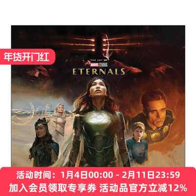 英文原版 Marvel Studios' Eternals 漫威影业 永恒族 电影艺术设定集 精装漫画 英文版 进口英语原版书籍