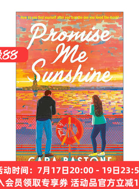 英文原版 Promise Me Sunshine 以阳光承诺于我 浪漫喜剧 Cara Bastone 英文版 进口英语原版书籍