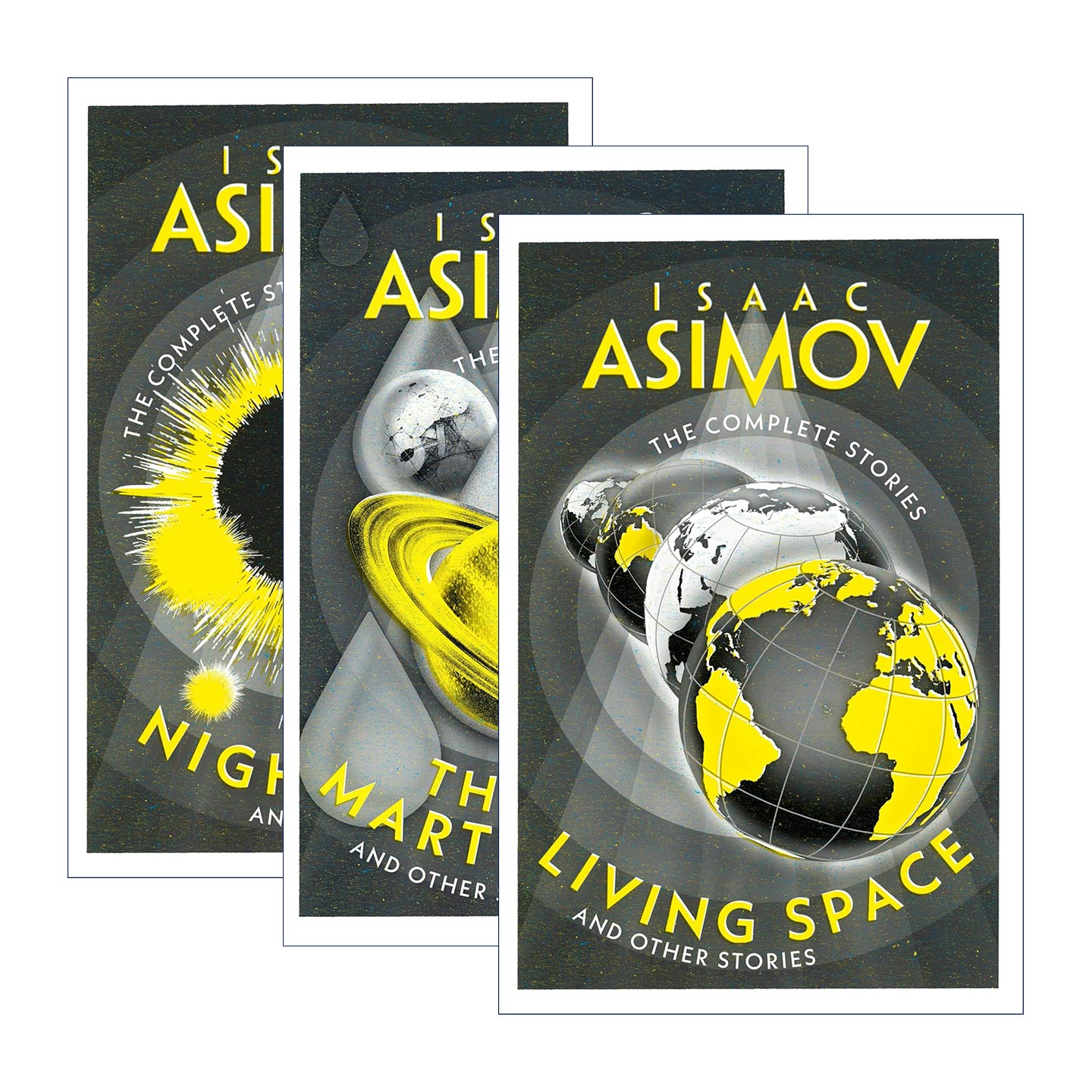 英文原版 The Complete Stories 艾萨克·阿西莫夫短篇科幻小说集3册 Isaac Asimov 英文版 进口英语原版书籍