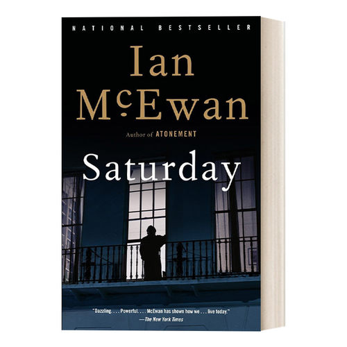 英文原版小说 Saturday 星期六 历史小说 布克奖得主Ian McEwan 英文版 进口英语原版书籍