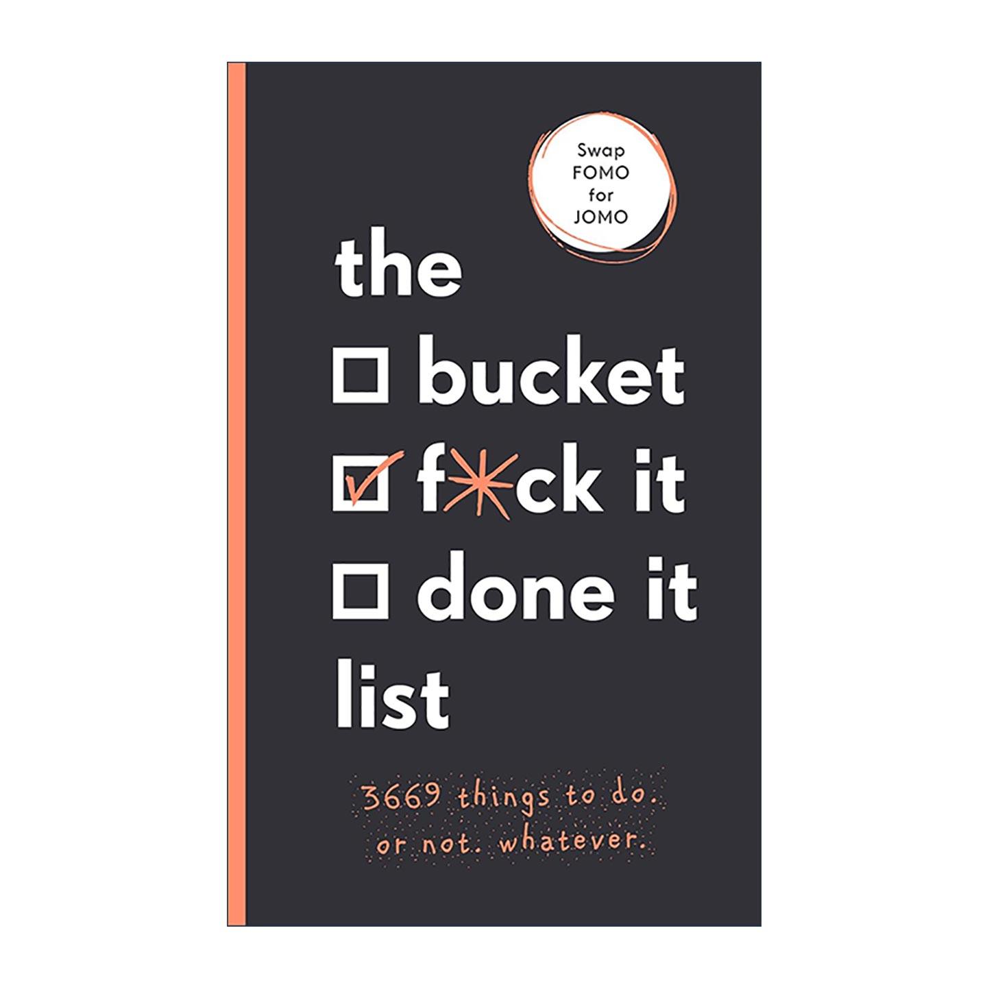 英文原版 The Bucket F*ck it Done it List 人生清单三重奏 创意互动日志 重新审视生活目标 英文版 进口英语原版书籍