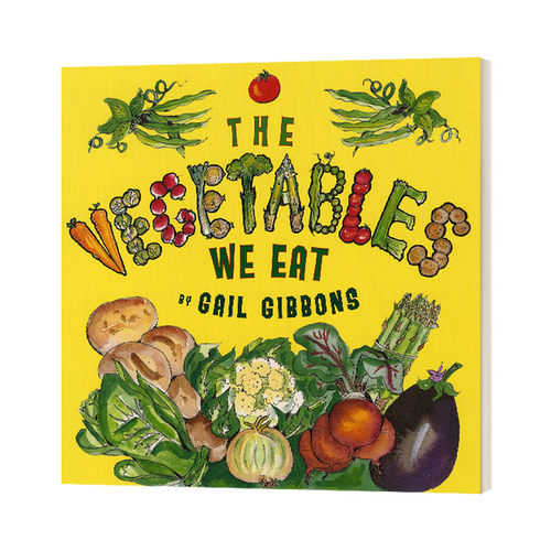 英文原版 The Vegetables We Eat 我们吃的蔬菜 Gail Gibbons盖尔吉本斯科普绘本 英文版 进口英语原版书籍