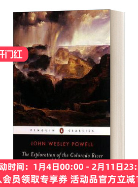 科罗拉多河探险记 英文原版 The Exploration of the Colorado River and Its Canyons 英文版 进口英语原版书籍