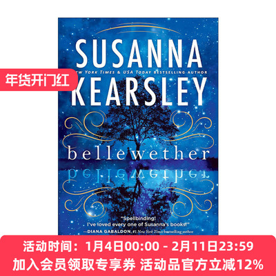英文原版 Bellewether 征兆 奇幻浪漫小说 Susanna Kearsley 英文版 进口英语原版书籍