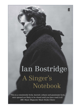 英文原版 A Singer's Notebook 伊恩·波斯特里奇 歌唱家笔记本 英文版 进口英语原版书籍