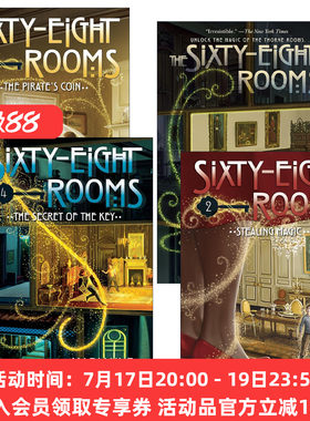 英文原版 The Sixty-Eight Rooms Adventures 68个房间历险记系列1-4册 儿童推理小说 Marianne Malone 英文版 进口英语原版书籍