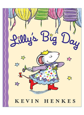 莉莉的大日子  英文原版 Lilly's Big Day 精装绘本 英文版 进口英语原版书籍