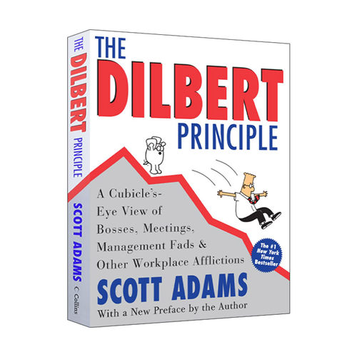 英文原版 呆伯特法则 上班异言堂 The Dilbert Principle 企业管理漫画 英文版 进口英语原版书籍