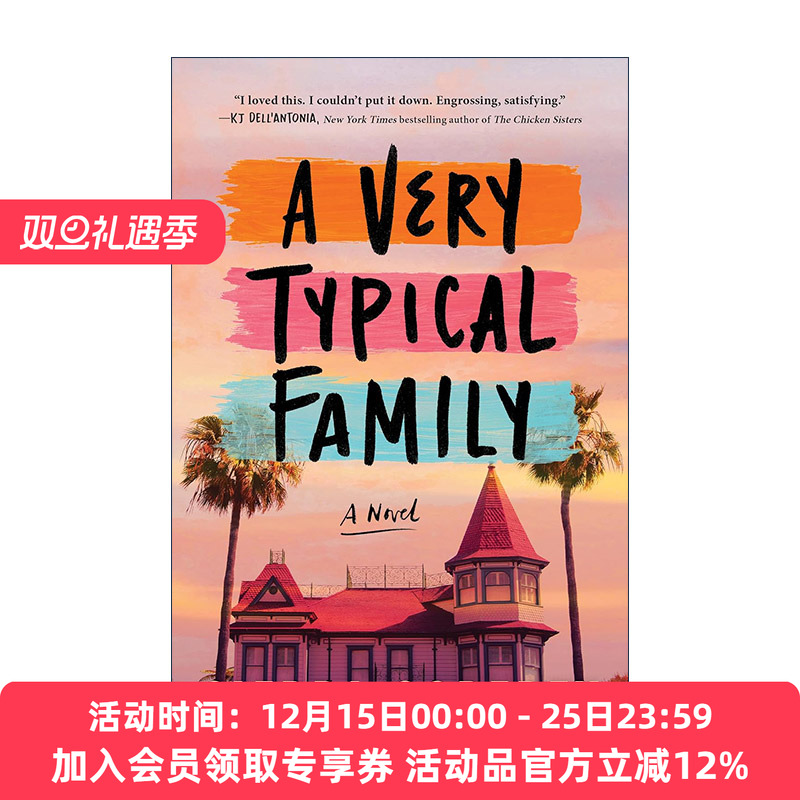 英文原版 A Very Typical Family 一个非常典型的家庭 女性浪漫小说 Sierra Godfrey 英文版 进口英语原版书籍
