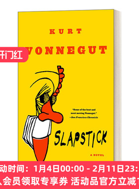 英文原版小说 Slapstick or Lonesome No More a Novel 闹剧或者不再寂寞 Kurt Vonnegut库尔特.冯内古特 英文版 进口英语原版书籍