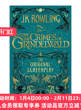 英文原版 Fantastic Beasts The Crimes of Grindelwald 神奇动物在哪里2 格林德沃之罪原创剧本 精装 英文版 进口英语原版书籍