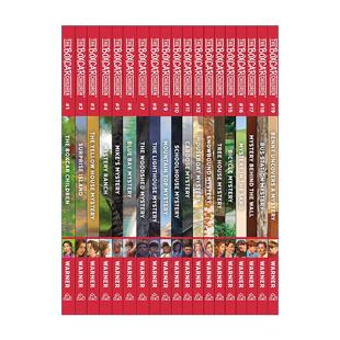 英文原版 The Boxcar Children Classic Treasury 棚车少年经典合集 1-19册盒装套装 儿童推理章节桥梁故事书 进口英语原版书籍