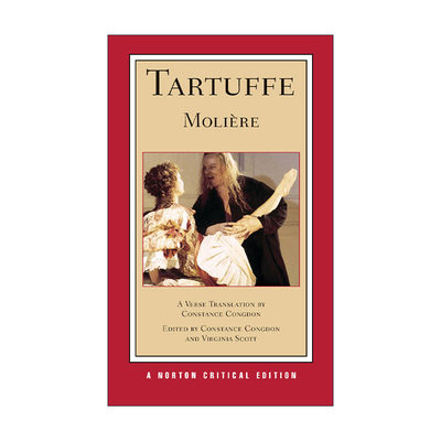 英文原版 Tartuffe 伪君子 Moliere莫里哀 诺顿文学解读系列 Norton Critical Edition 英文版 进口英语原版书籍