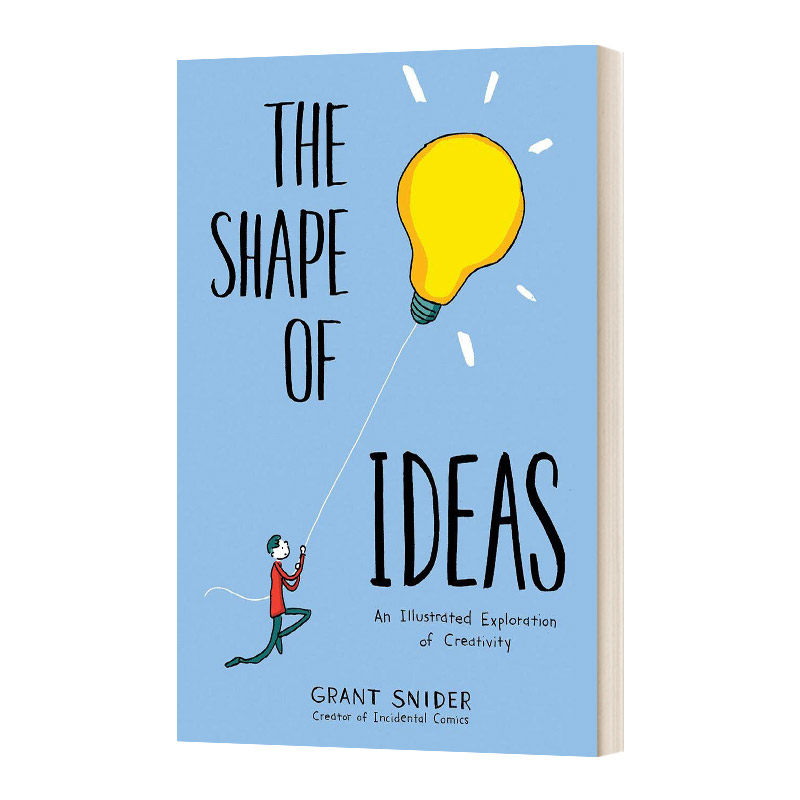 英文原版 The Shape of Ideas An Illustrated Exploration of Creativity 创意的形状 创造力的插图探索 英文版 进口英语原版书籍