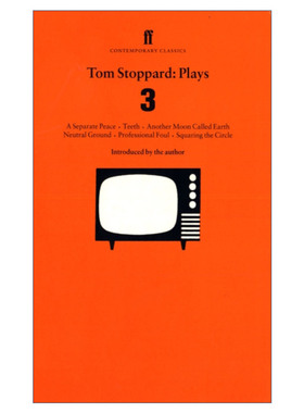 英文原版 Tom Stoppard Plays 3 汤姆·斯托帕德戏剧集 卷三 英文版 进口英语原版书籍