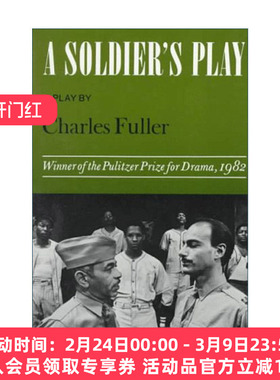 英文原版 A Soldier's Play 大兵 1982普利策戏剧奖 英文版 进口英语原版书籍