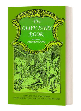 英文原版 The Olive Fairy Book 朗格橄榄色童话 安德鲁 朗格 Andrew Lang 英文版 进口英语原版书籍