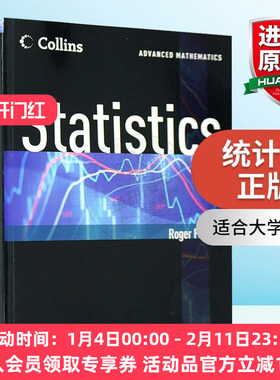 正版 统计学 英文原版书  A-Level 教材 Statistics 英文版正版进口英文书籍
