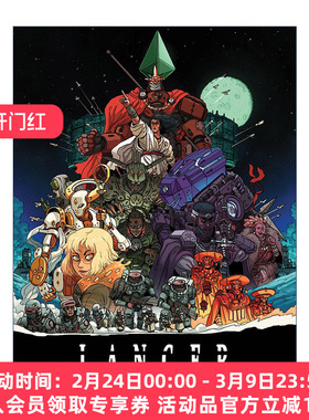 英文原版 Lancer TTRPG Core Rulebook 枪骑兵桌面角色扮演游戏核心规则书 精装 Massif 黑马漫画 Tom Parkinson-Morgan 英文版