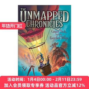 英文原版 Casper Tock and the Everdark Wings 云上之国 魔法王国系列 爱与勇气的冒险故事 英文版 进口英语原版书籍