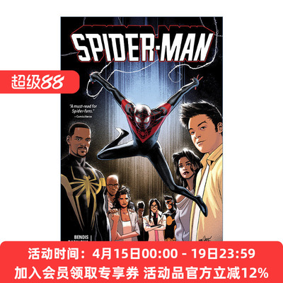 蜘蛛侠  英文原版 Spider Man Miles Morales Vol.4 迈尔斯·莫拉莱斯 卷四 漫威漫画 Brian Michael Bendis 进口英语原版书籍