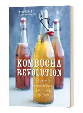 康普茶革命 英文原版 Kombucha Revolution 自制啤酒等的75种配方 精装 英文版 进口英语原版书籍