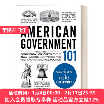 英文原版 American Government 101系列 美国政府 精装 英文版 进口英语原版书籍