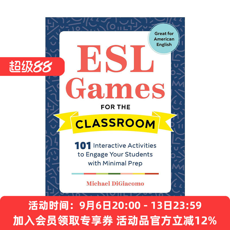 英文原版 ESL Games for the Classroom 课堂上的ESL游戏 101个师生互动活动 英语学习 教学设计 英文版 进口英语原版书籍