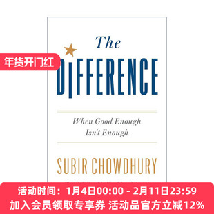 英文原版 The Difference 区别 当足够好还不够的时候 领导学 企业组织管理指南 Subir Chowdhury 精装 英文版 进口英语原版书籍