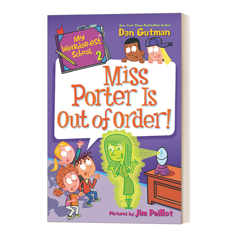英文原版 My Weirder-est School 2: Miss Porter Is Out of Order! 疯狂学校第五季2 英文版 进口英语原版书籍