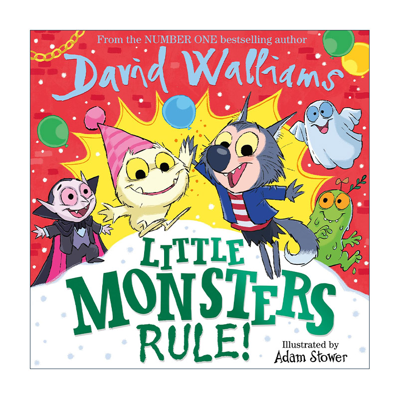 英文原版 Little Monsters Rule 小怪兽2 精装绘本 David Walliams大卫威廉姆斯新作 英文版 进口英语原版书籍